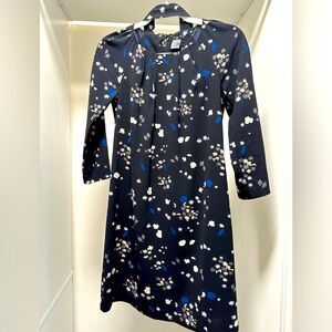 Ann Taylor Factory XS Petite Tie-Waist Dress